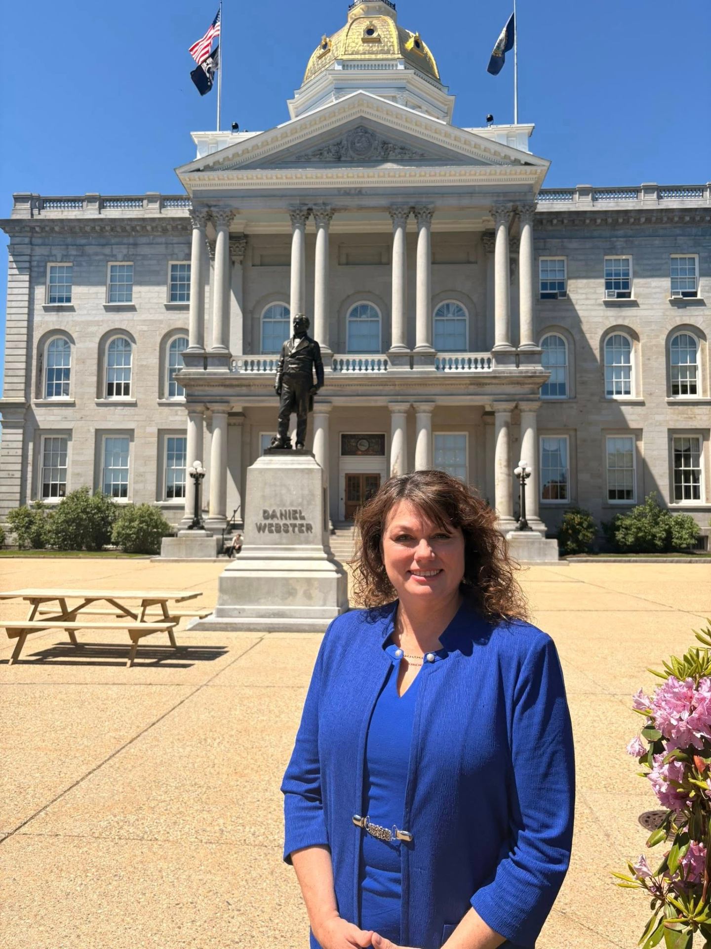 The New Hampshire State House in Concord